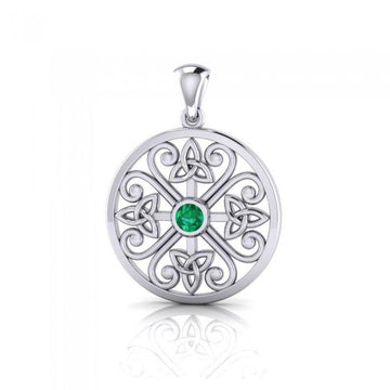 Triquetra Celtic Knot Pendant TPD3977 - Jewelry